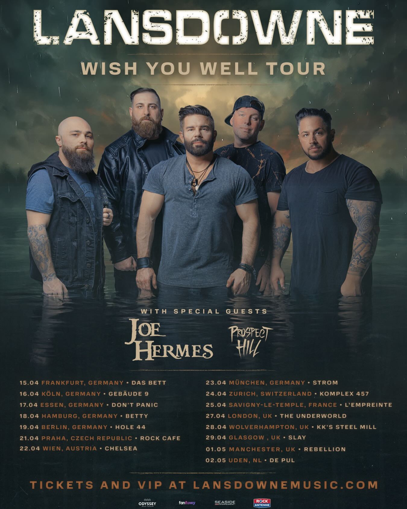Lansdowne Wish You Well Tour Poster 2026